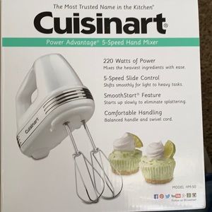 Cuisinart Power Advantage 5 speed hand mixer